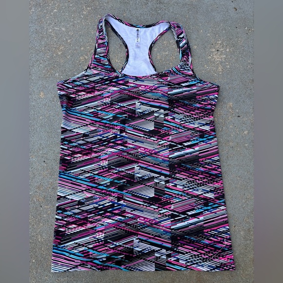 Fabletics Tops - Fabletics Multicolor Racerback Tank